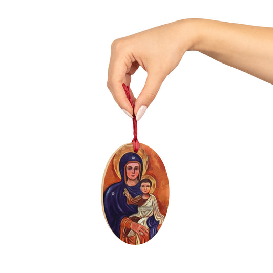Our Lady of the Maronites  - Wooden #Christmas #Ornaments