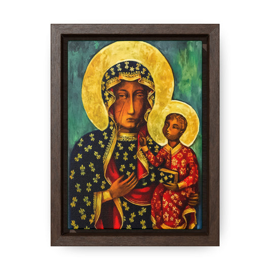 Our Lady of Czestochowa #FramedCanvas Premium Gallery Wrap Canvas