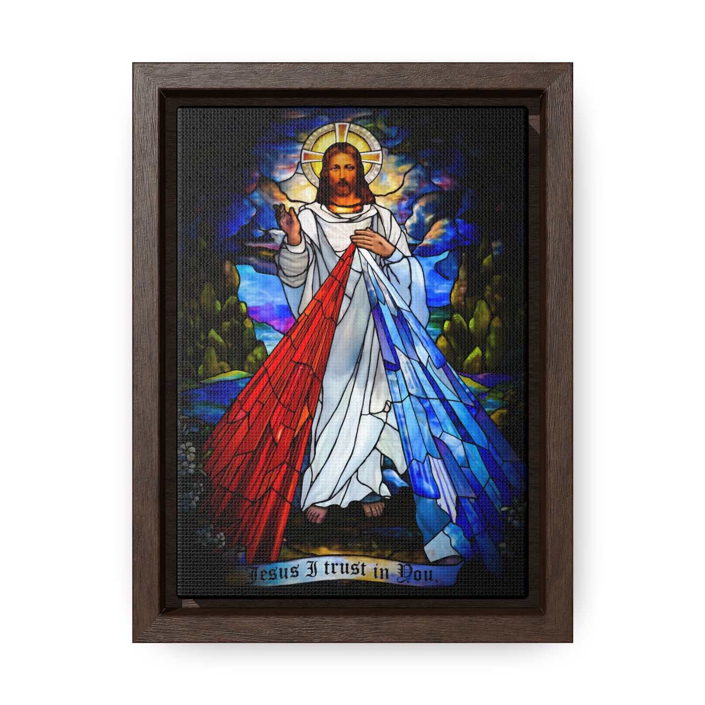 The Divine Mercy #FramedCanvas Gallery Wrap