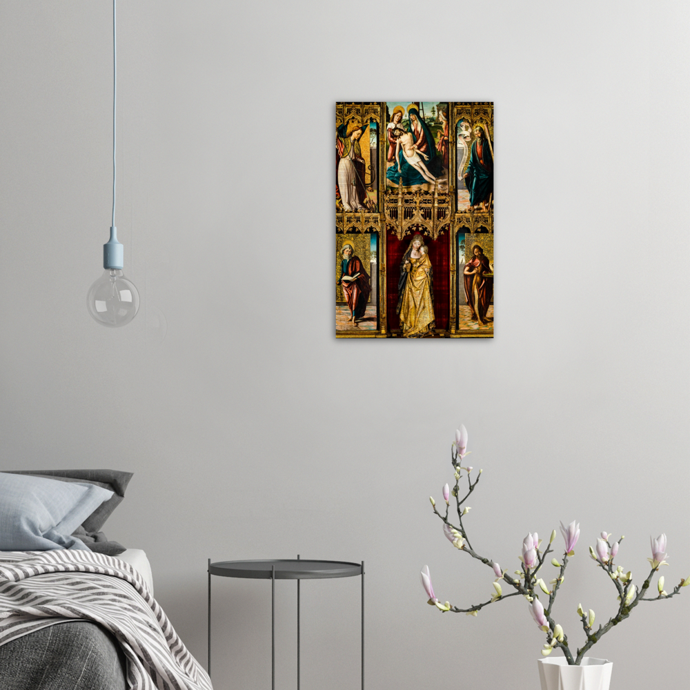 Pietà and Saints ✠ Brushed #Aluminum #AluminumPrint