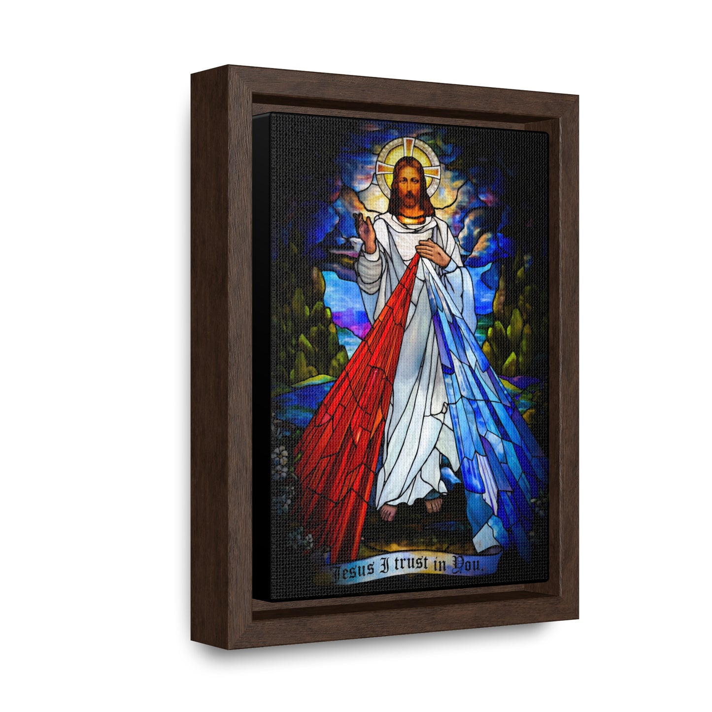 The Divine Mercy #FramedCanvas Gallery Wrap