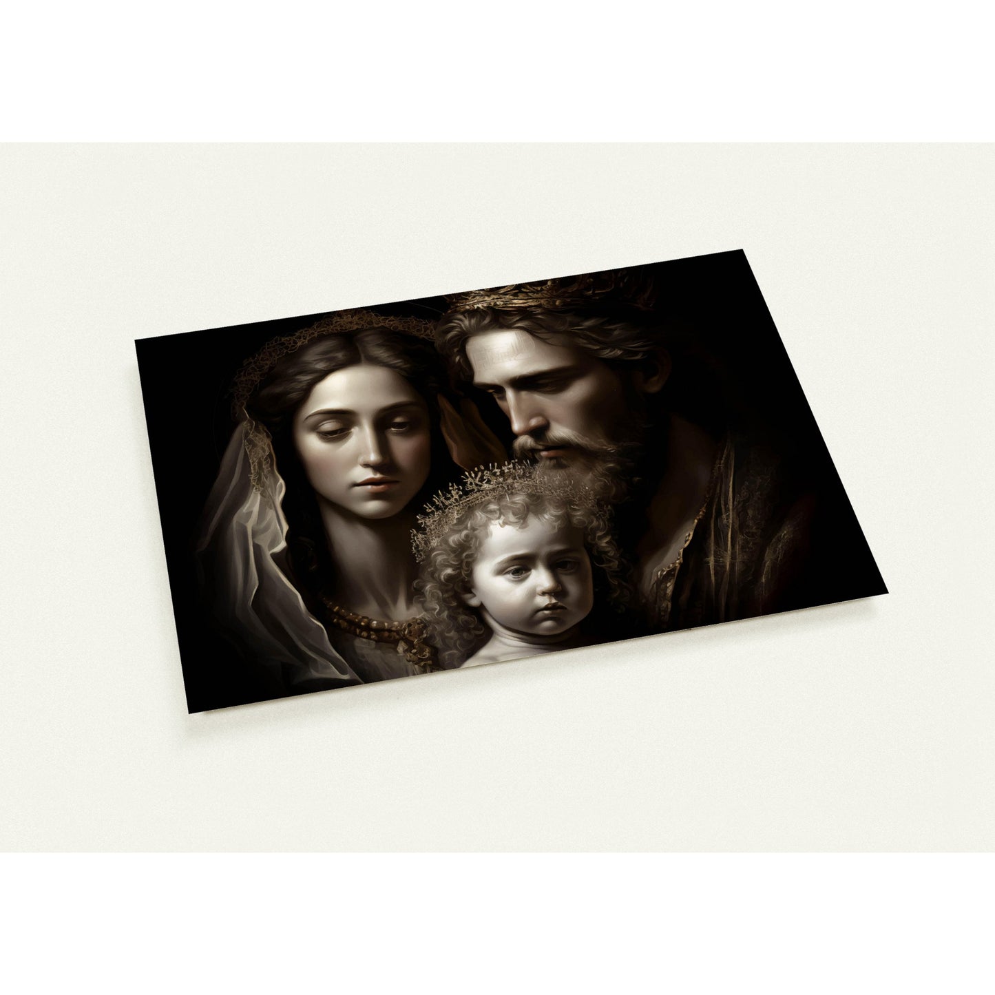 Holy Royal Family Silk Paper Print 10 copies