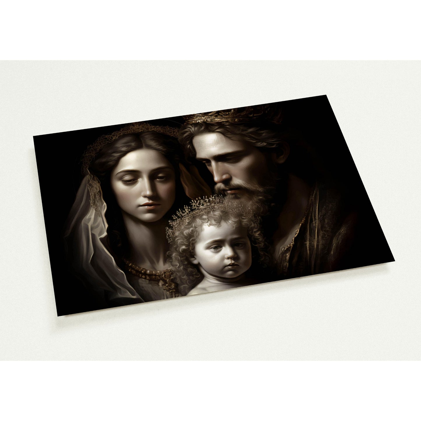 Holy Royal Family Silk Paper Print 10 copies