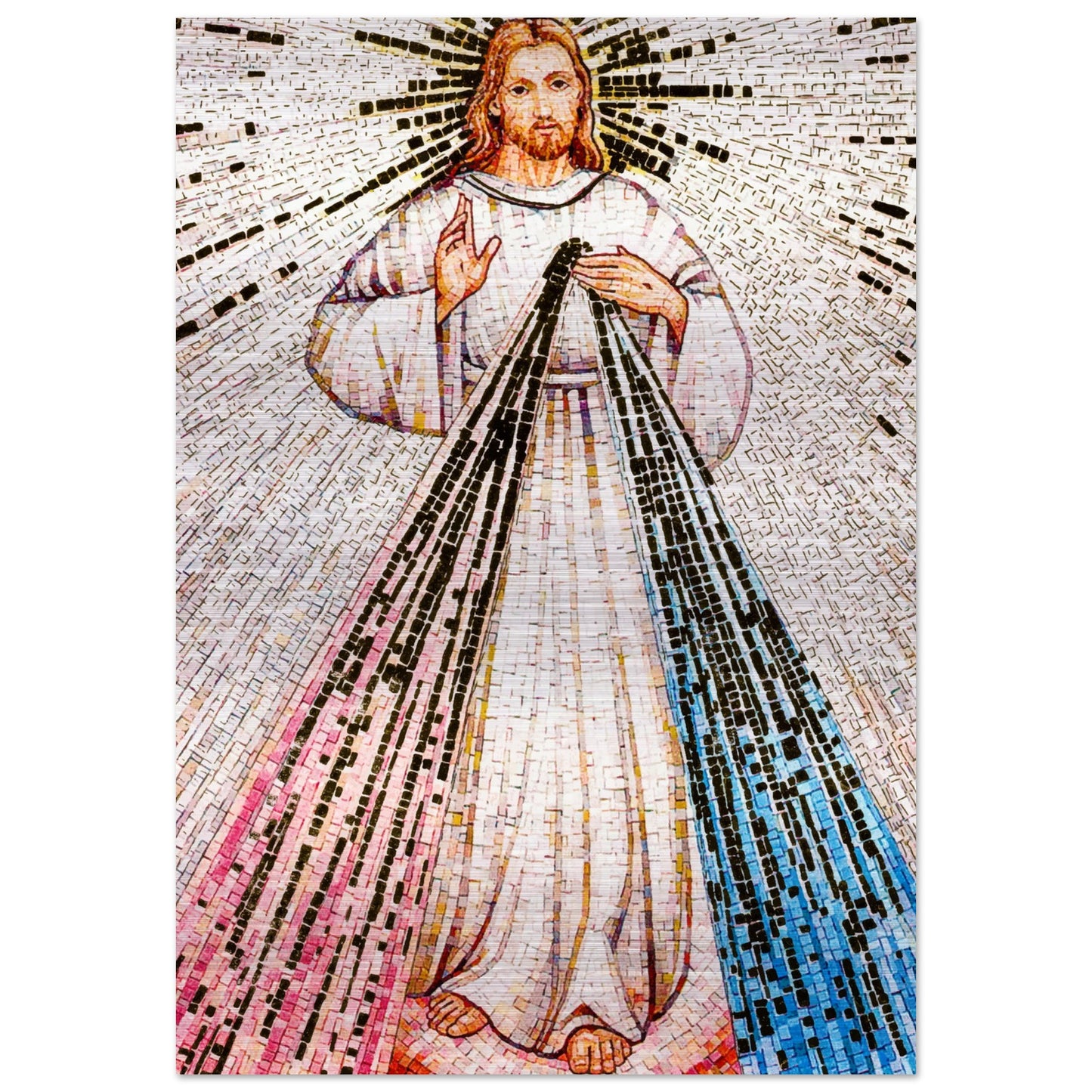 Trust in the Divine Mercy Brushed Aluminum Print