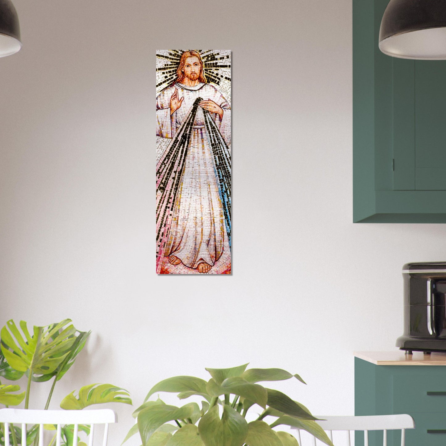 Trust in the Divine Mercy Brushed Aluminum Print