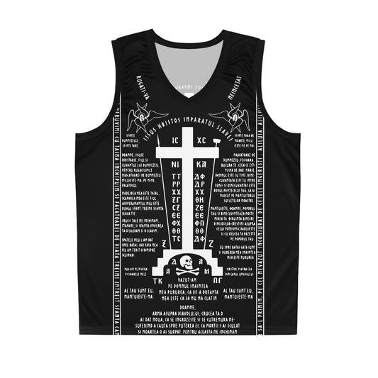 Orthodox Calvary Cross Great Schema Basketball #Jersey