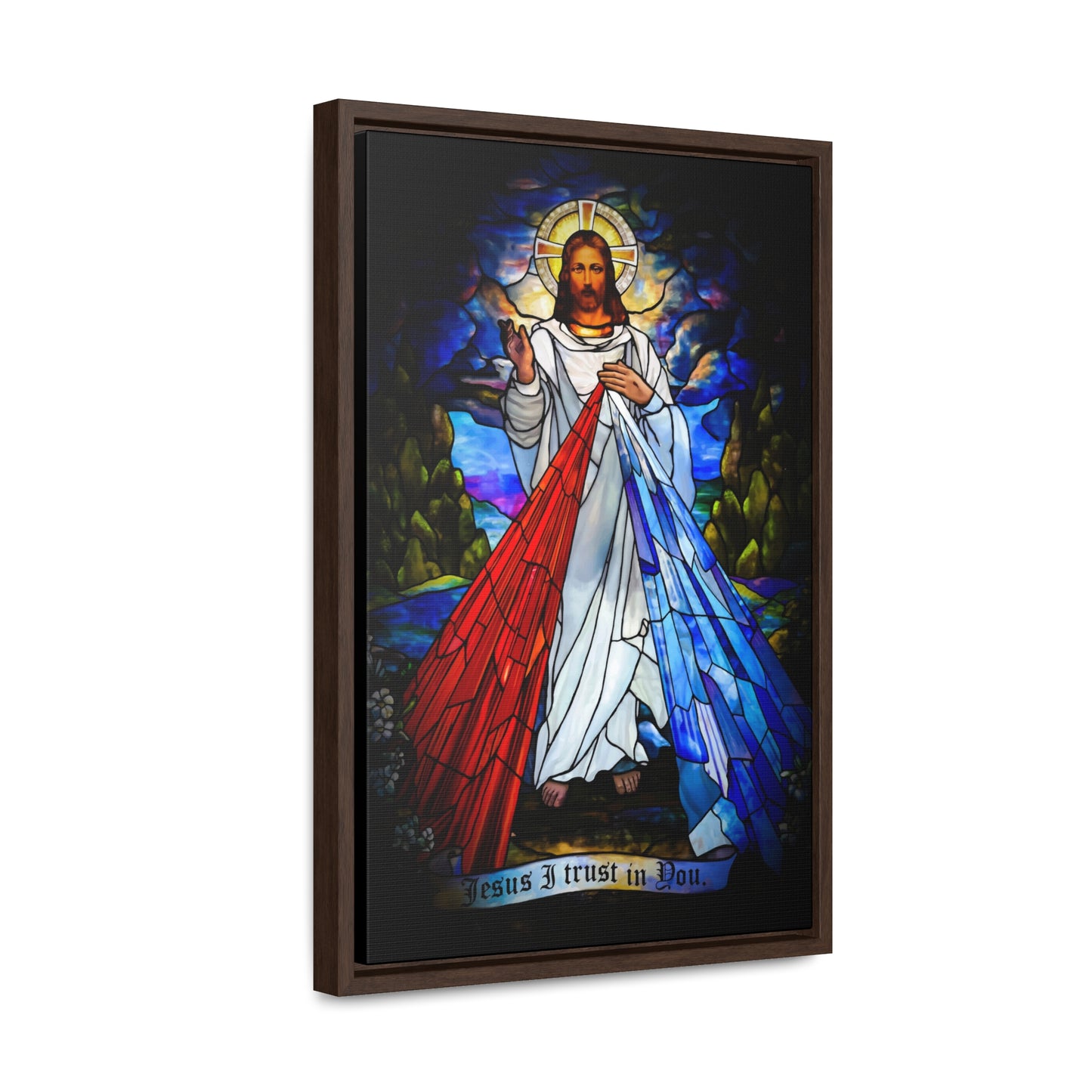 The Divine Mercy #FramedCanvas Gallery Wrap