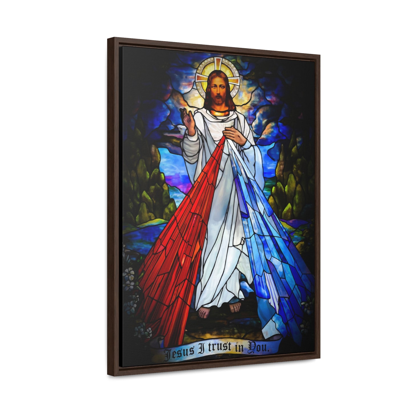 The Divine Mercy #FramedCanvas Gallery Wrap