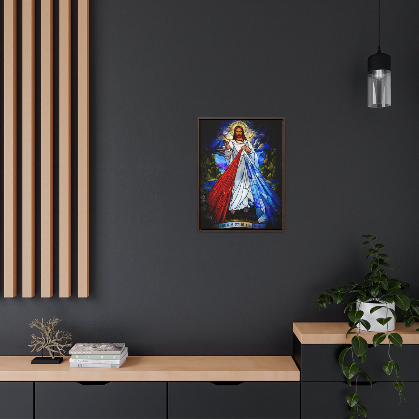 The Divine Mercy #FramedCanvas Gallery Wrap