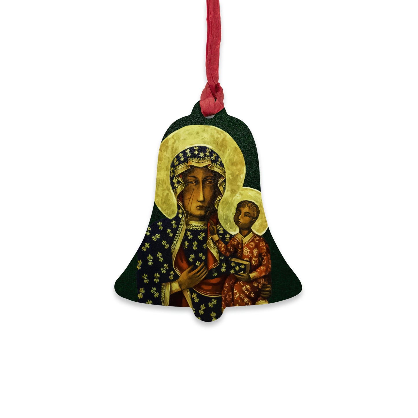 Black Madonna of Częstochowa - Wooden #Christmas #Ornaments