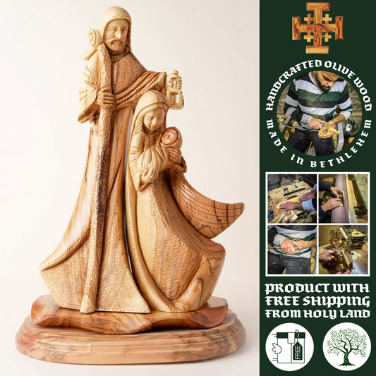 Holy Family Child Jesus, the Virgin Mary and Saint Joseph 3PCS