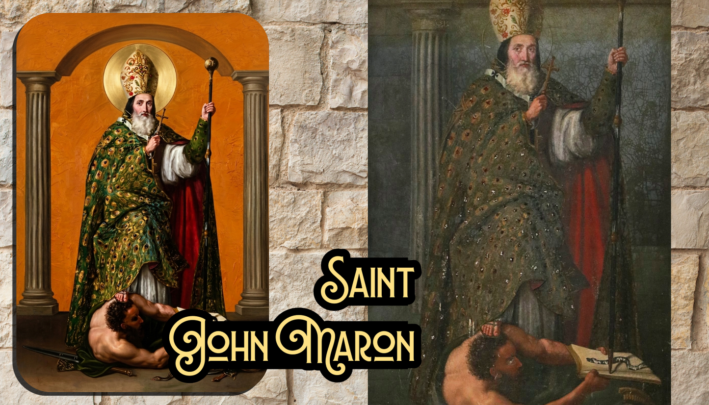 Maronite Saints Saint John Maron