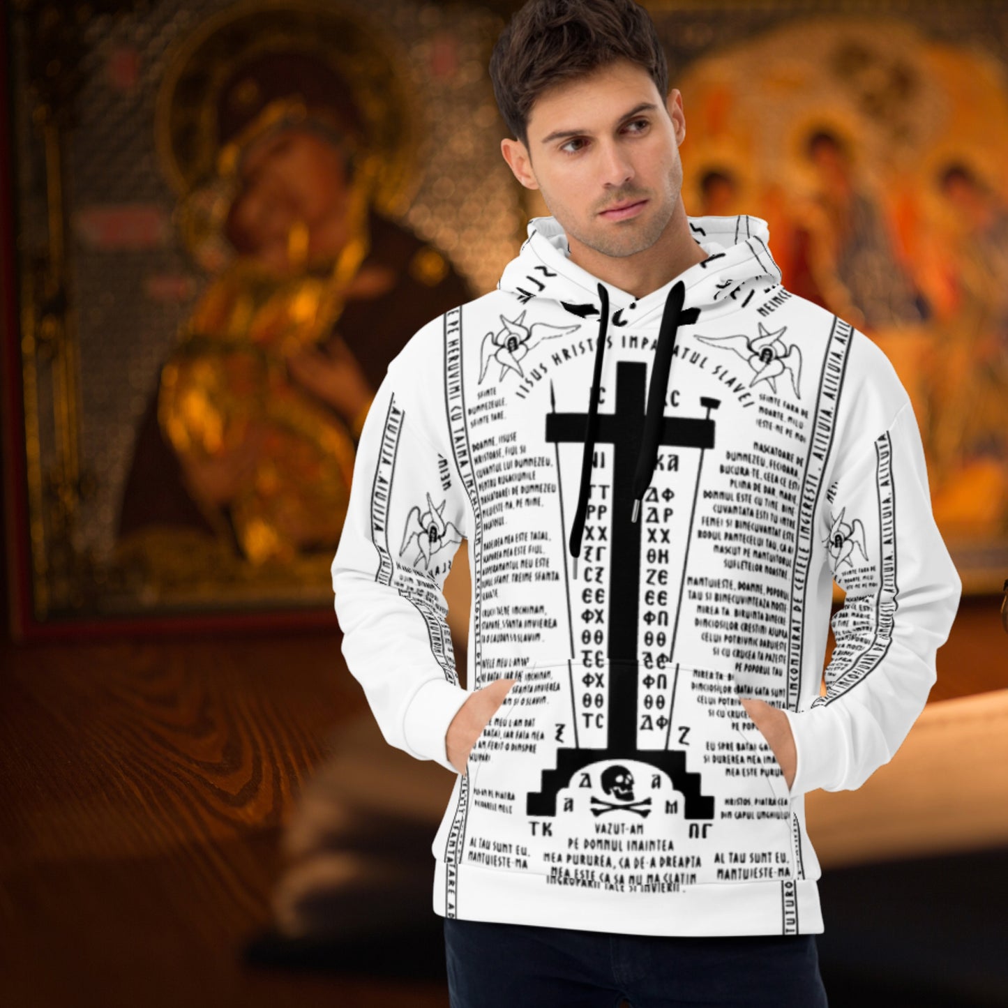 Leuka Edition Schemamonk - Analavos of the Great Schema – Unisex Hoodie Schema monk