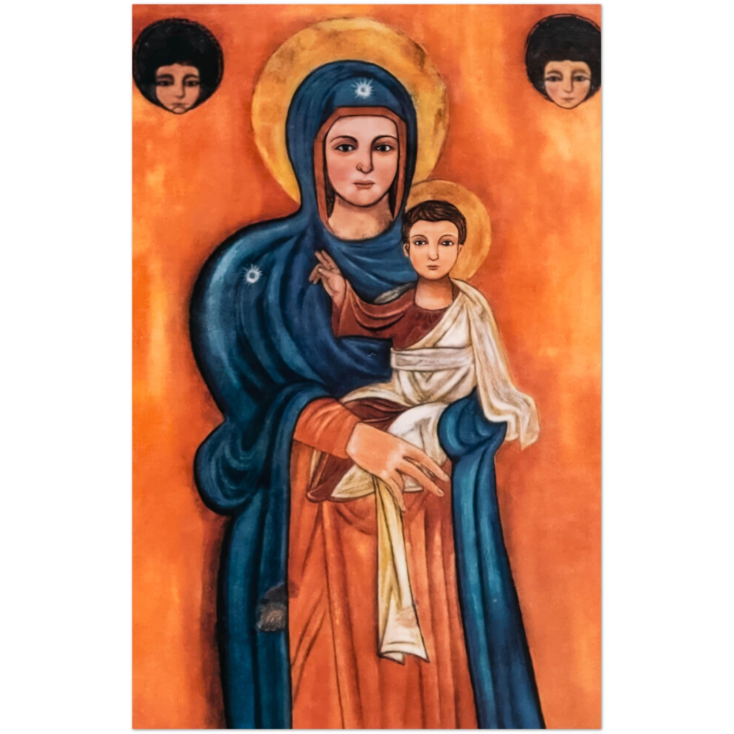 Our Lady of the Maronites, Elige Silk Paper Print 10 copies