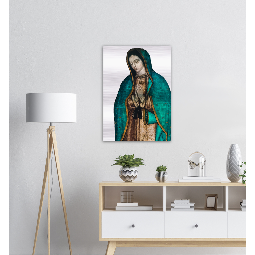 Our Lady Of Guadalupe - Brushed #AluminumIcon #MetallicIcon #Icon