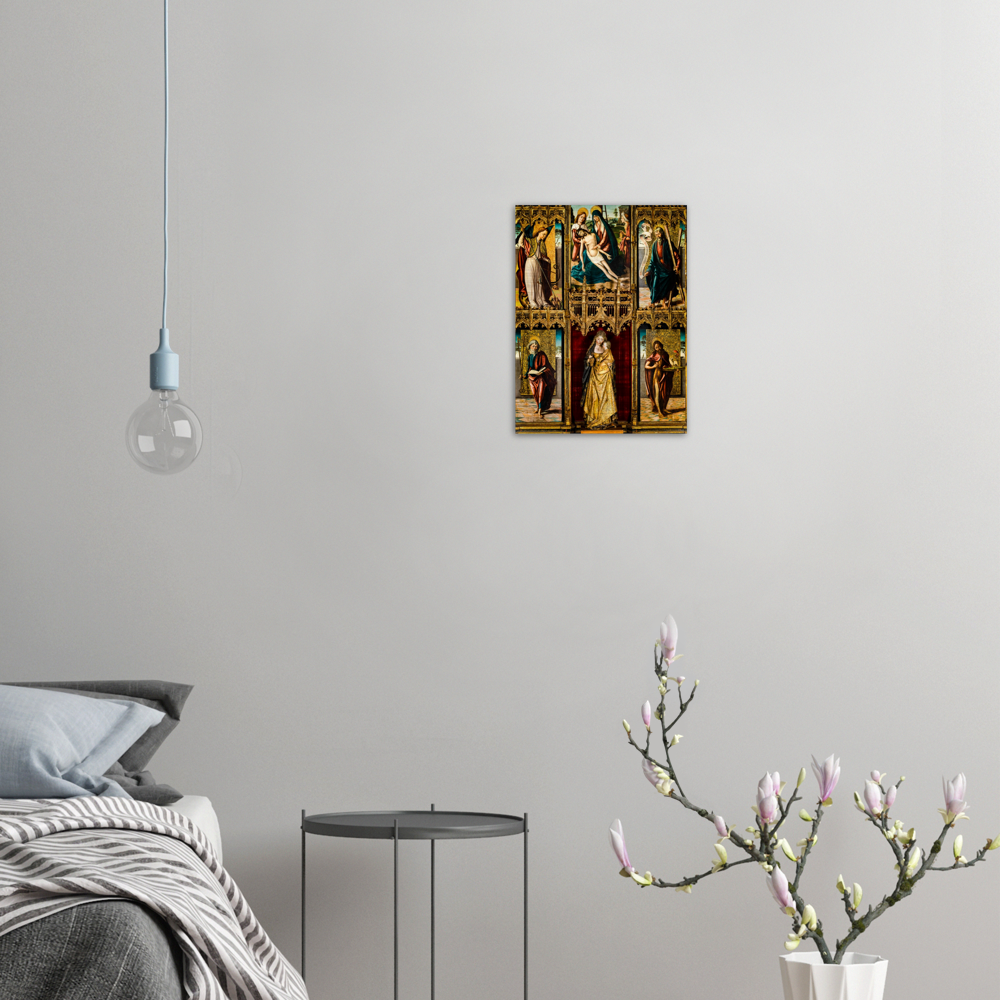 Pietà and Saints ✠ Brushed #Aluminum #AluminumPrint