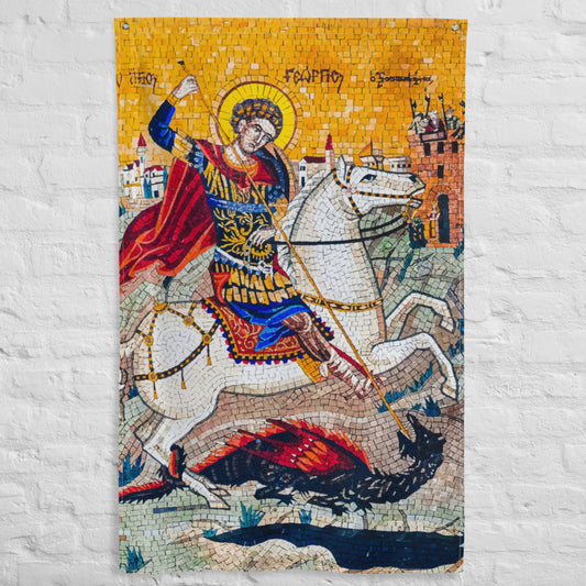 St George #Flag ✠ 34½ x 56 inches (87.6x142.2 cm)