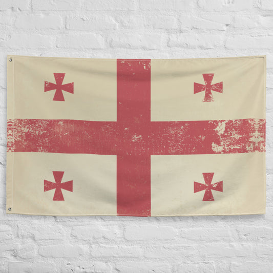 Medieval Crusader Flag  - 34½ x 56 inches (87.6x142.2 cm)