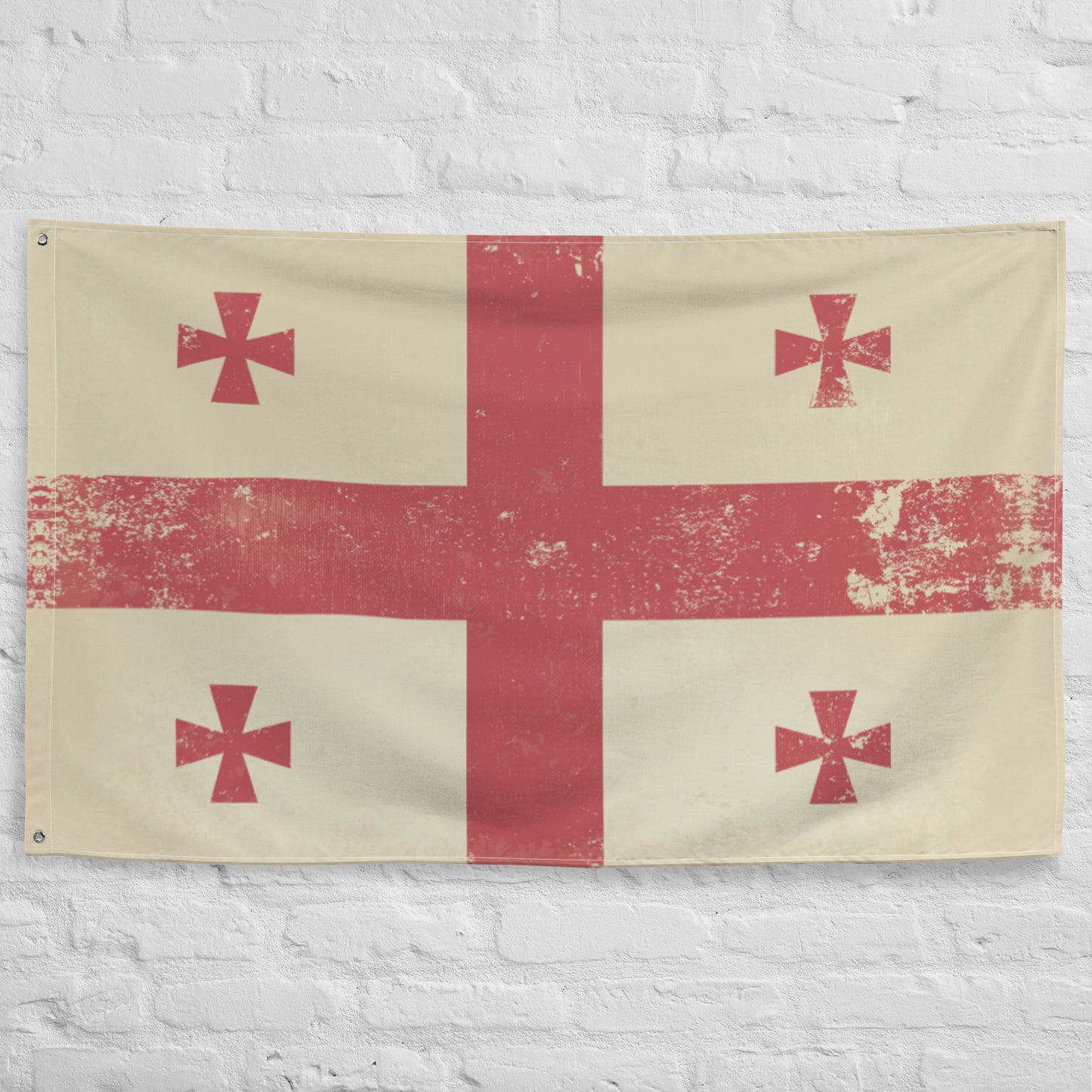 Medieval Crusader Flag  - 34½ x 56 inches (87.6x142.2 cm)