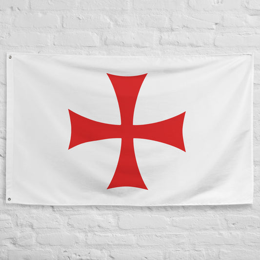 Crusaders Flag  - 34½ x 56 inches (87.6x142.2 cm)