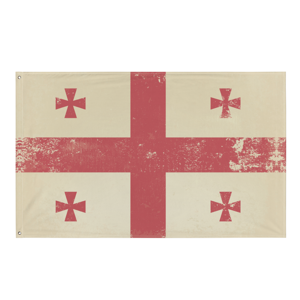 Medieval Crusader Flag  - 34½ x 56 inches (87.6x142.2 cm)