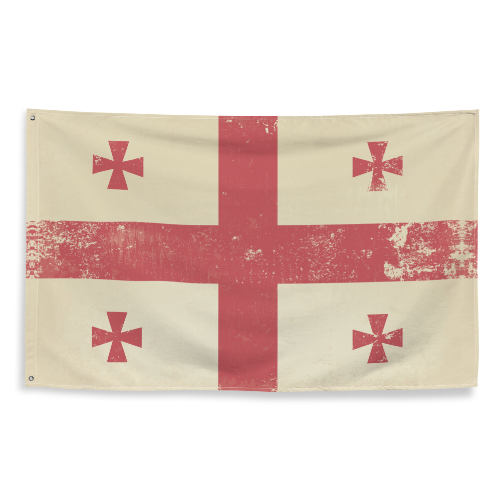 Medieval Crusader Flag  - 34½ x 56 inches (87.6x142.2 cm)