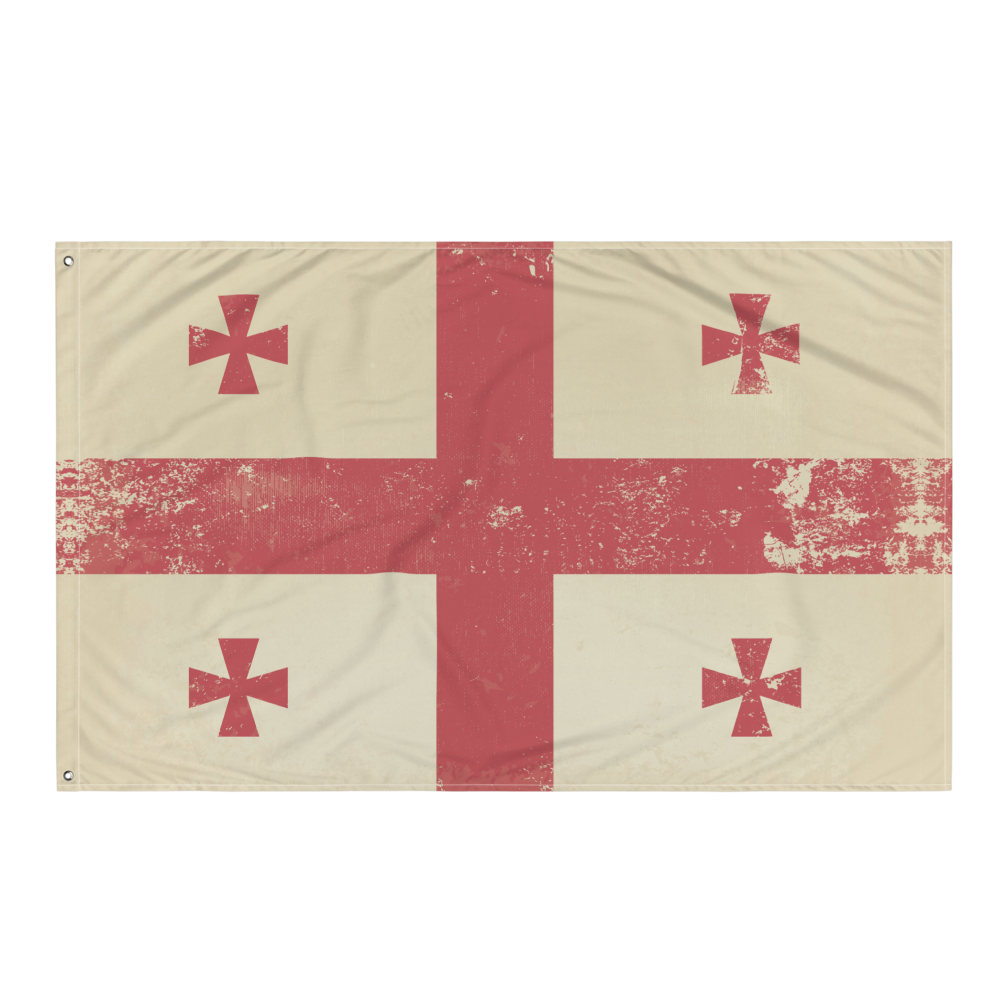 Medieval Crusader Flag  - 34½ x 56 inches (87.6x142.2 cm)