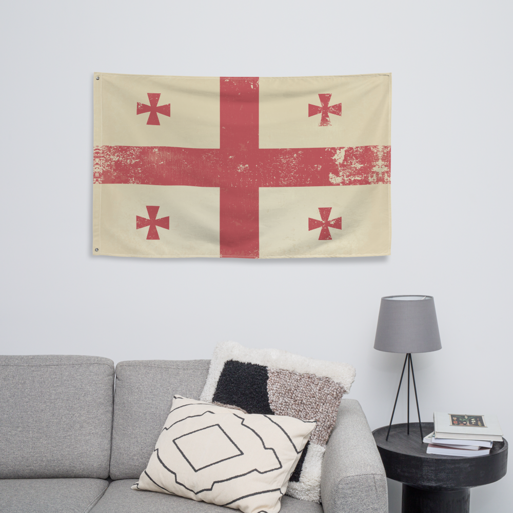 Medieval Crusader Flag  - 34½ x 56 inches (87.6x142.2 cm)