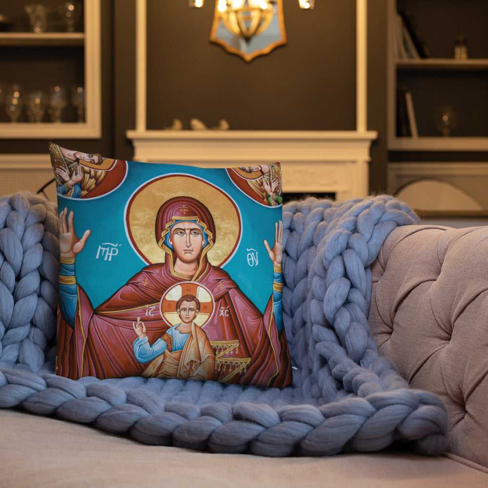 Mary Queen of Heaven - Premium Pillow