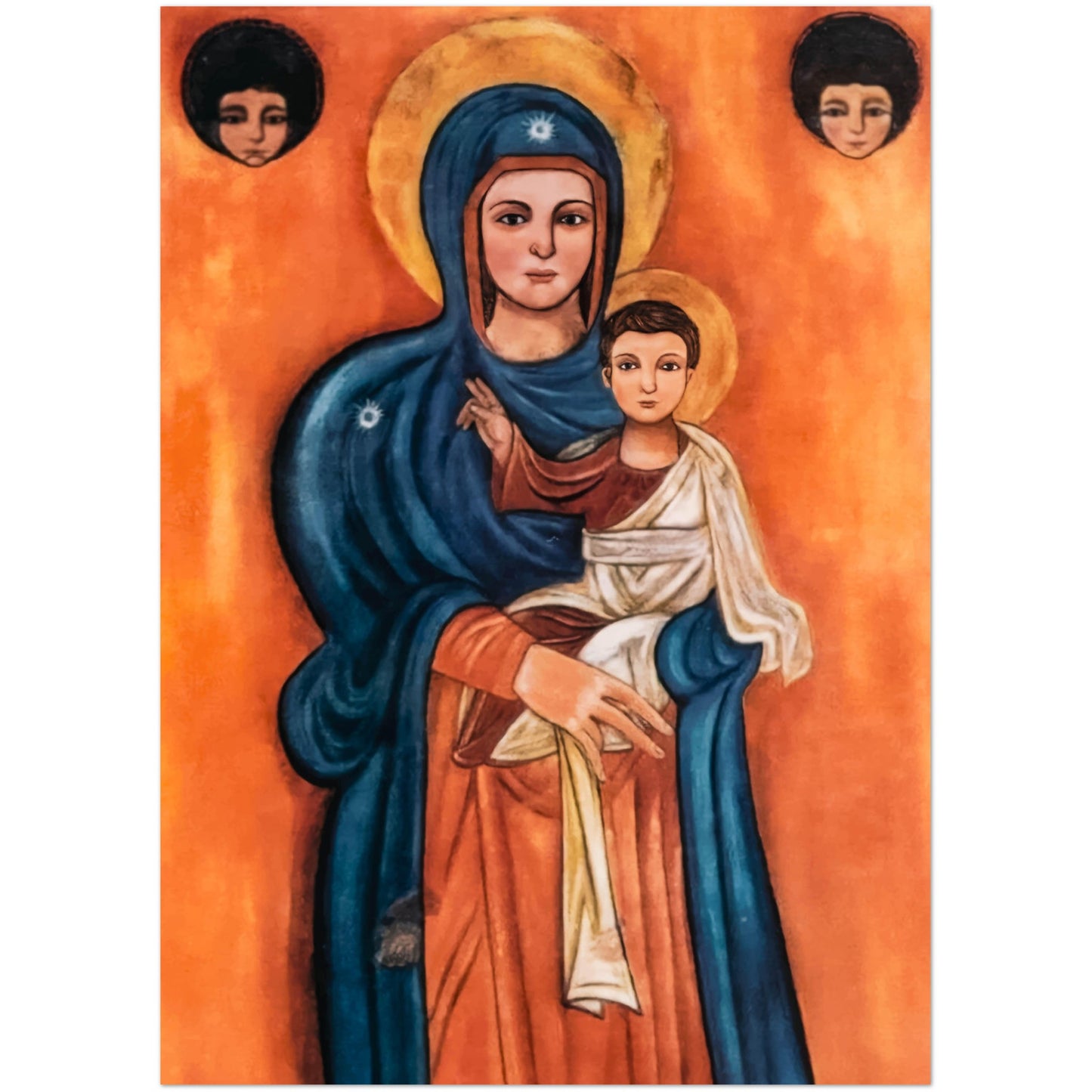 Our Lady of the Maronites, Elige Silk Paper Print 10 copies