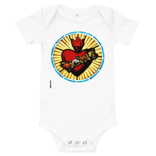 Immaculate Heart Baby short sleeve one piece