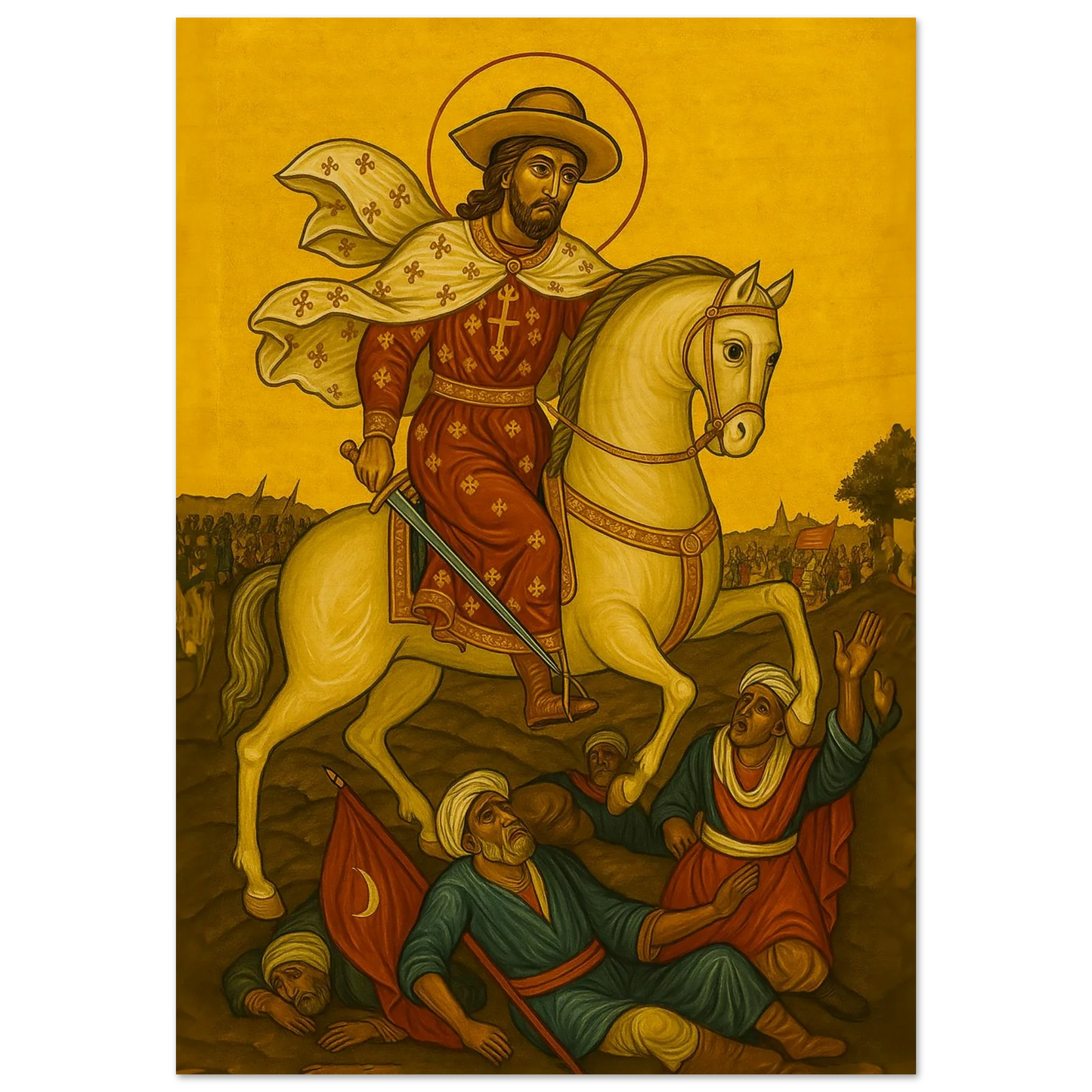 Pearl Print - St James the Greater Icon