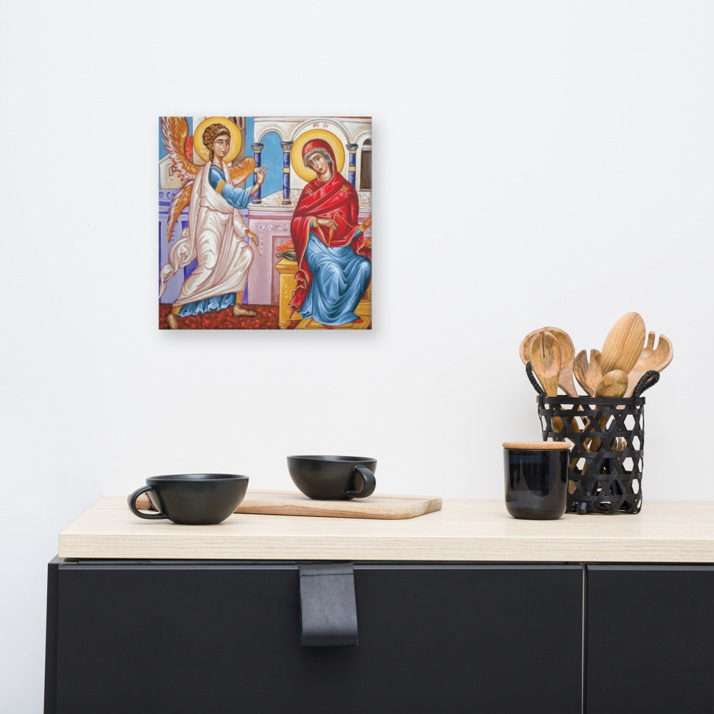 Annunciation Icon Canvas