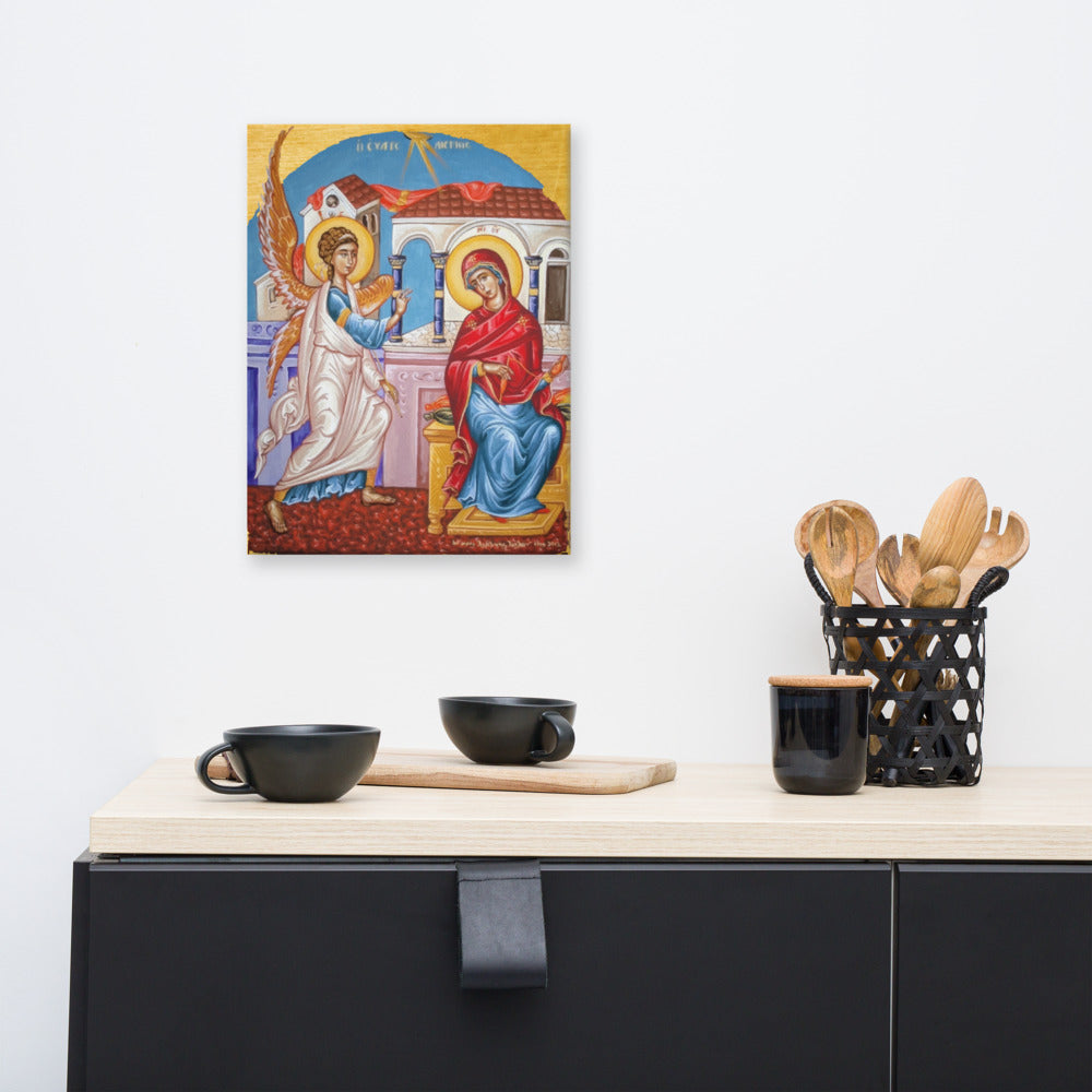 Annunciation Icon Canvas