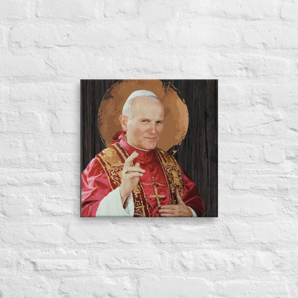 Pope Saint John Paul II #Canvas #JPII