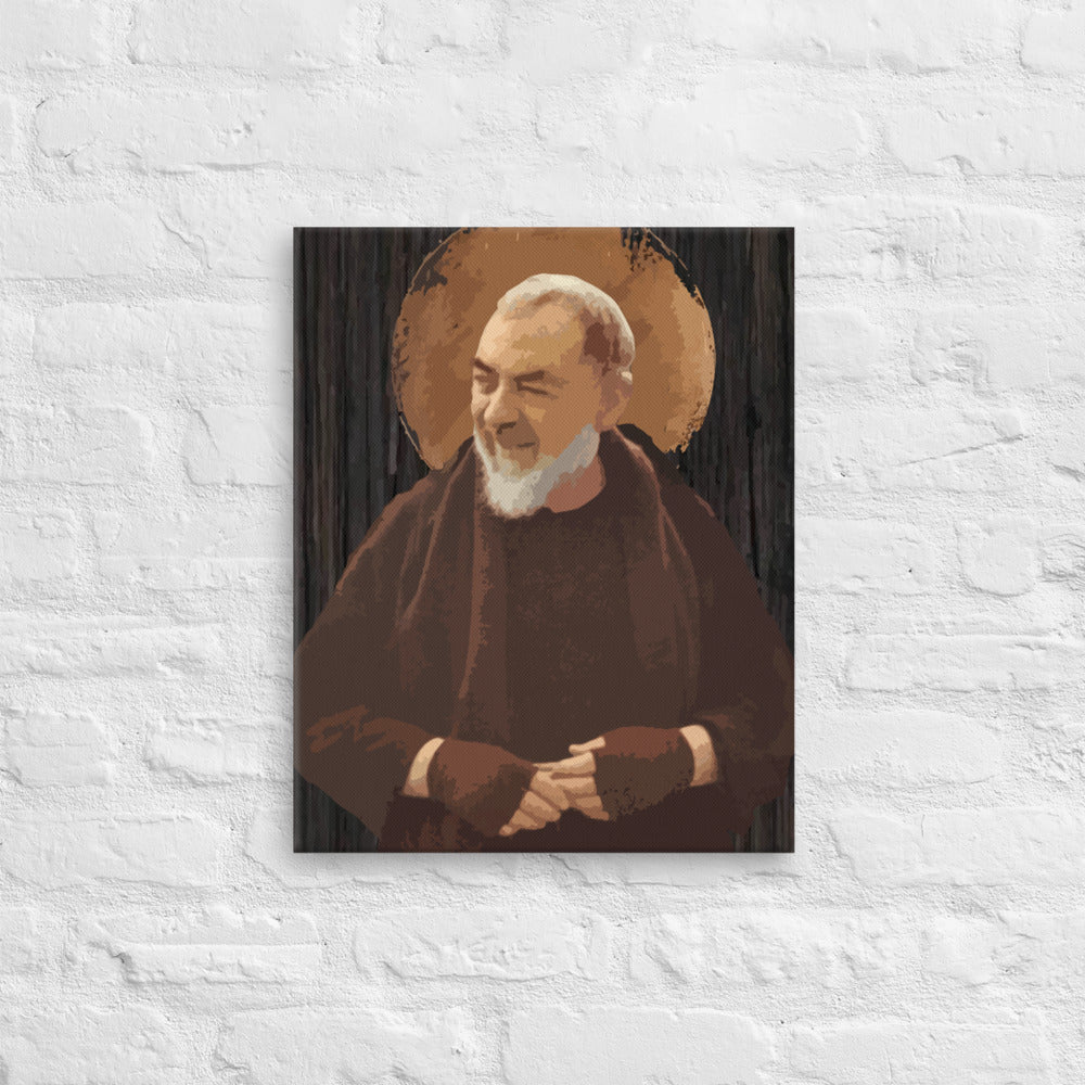 Saint Padre Pio of Pietrelcina #Canvas