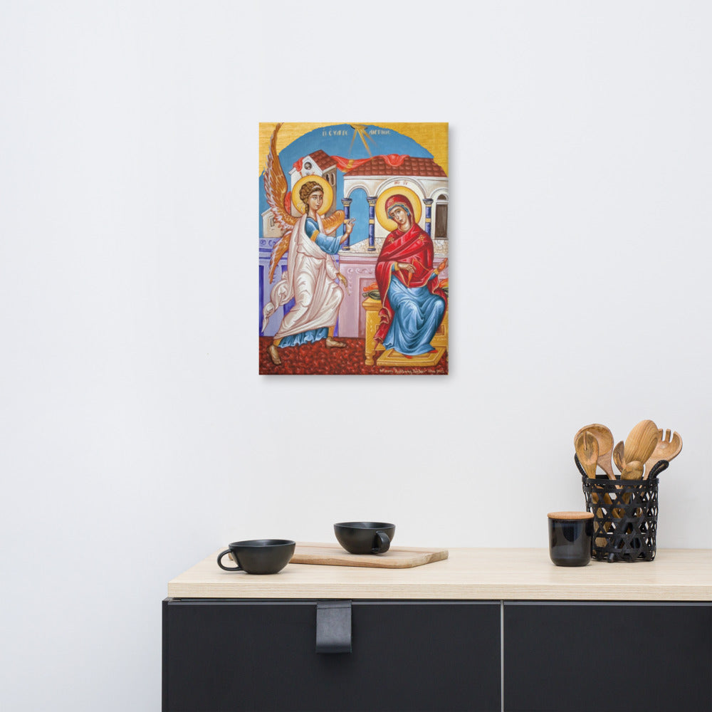 Annunciation Icon Canvas