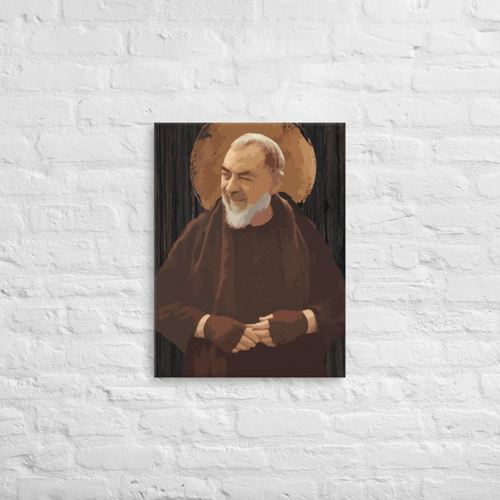 Saint Padre Pio of Pietrelcina #Canvas