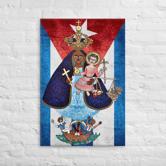 Our Lady of Charity (Caridad del Cobre) - Canvas