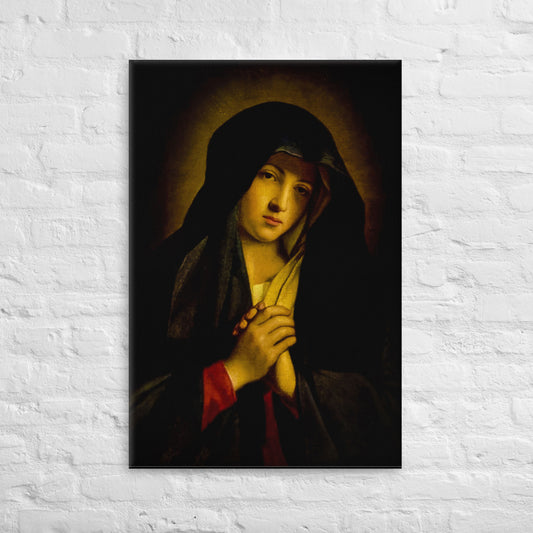 The Madonna in Sorrow (Sassoferrato) Canvas