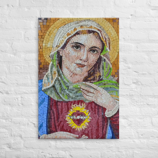 Immaculate Heart (Virgin Mary) #Canvas