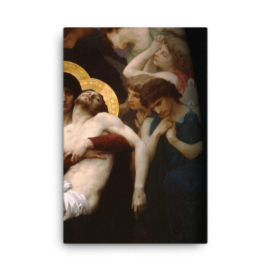 Mysteria Dolorosa Mysteria Gaudiosa - Canvas Bouguereau Diptych - Right Magnus 24x36