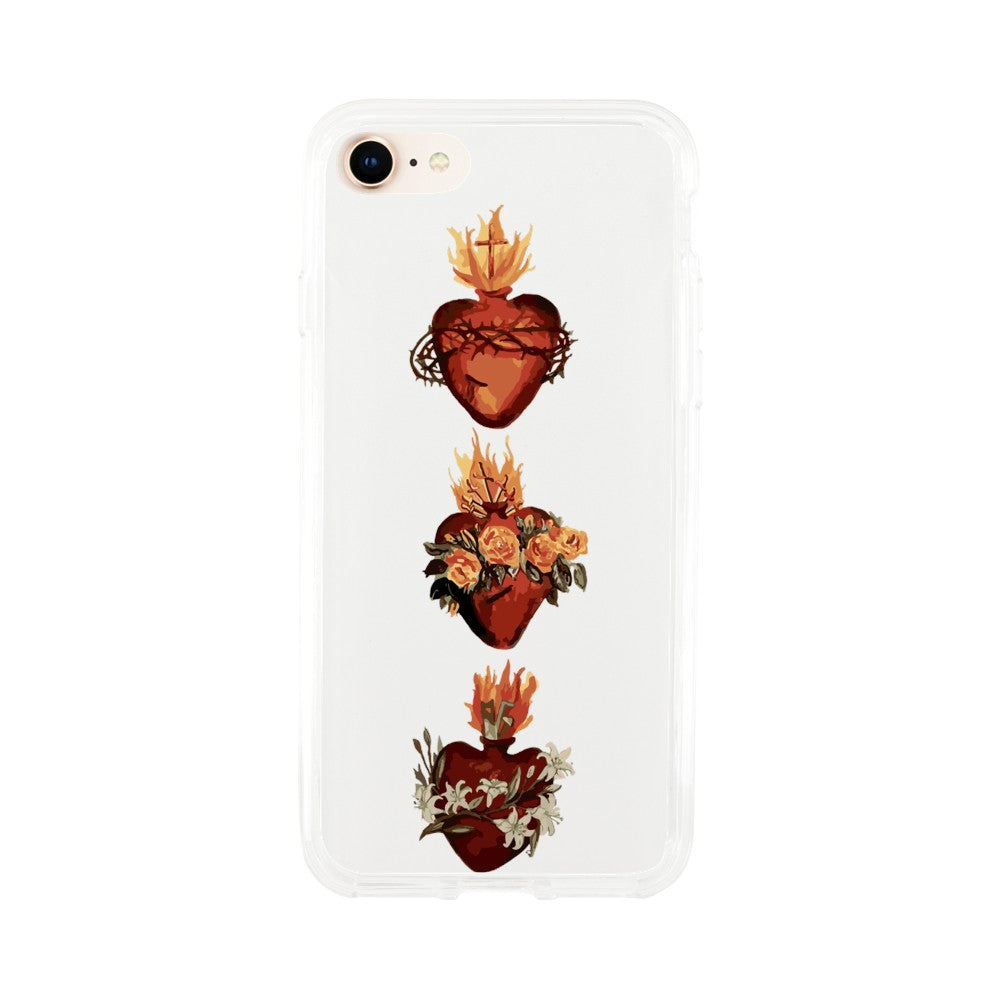 Three Hearts #JMJ Clear #iPhone Phone case