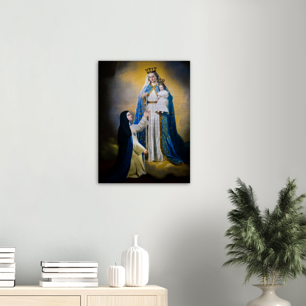 Our Lady of Good Success (Good Event) Brushed Aluminum Print
