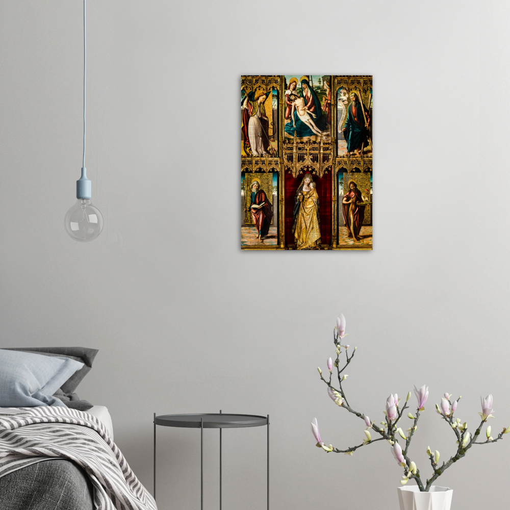 Pietà and Saints ✠ Brushed #Aluminum #AluminumPrint