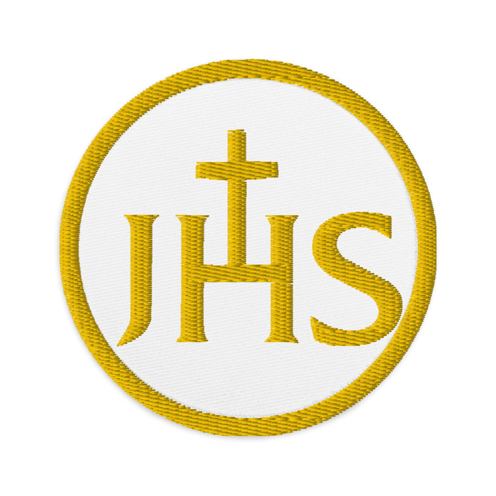 Christogram IHS ✠ Embroidered #patches