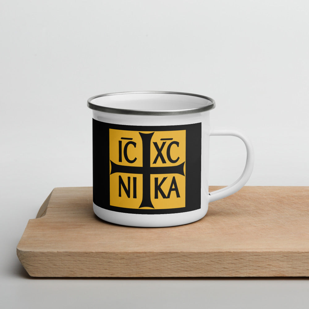 IC XC NIKA #EnamelMug