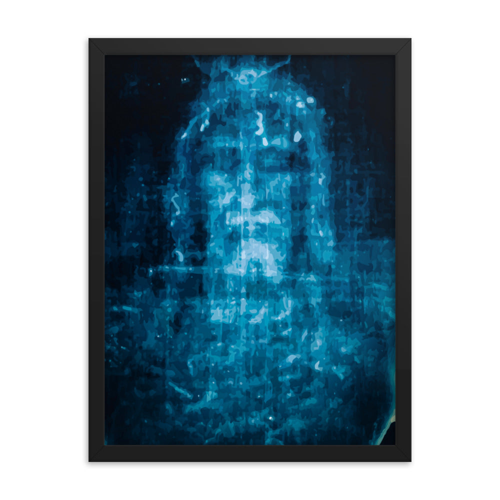 Shroud of Turin Framed poster