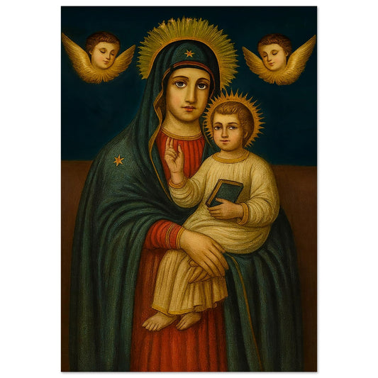 Pearl Print - Reimagined: Our Lady of Ilige – Historic Lebanon Church Artwork