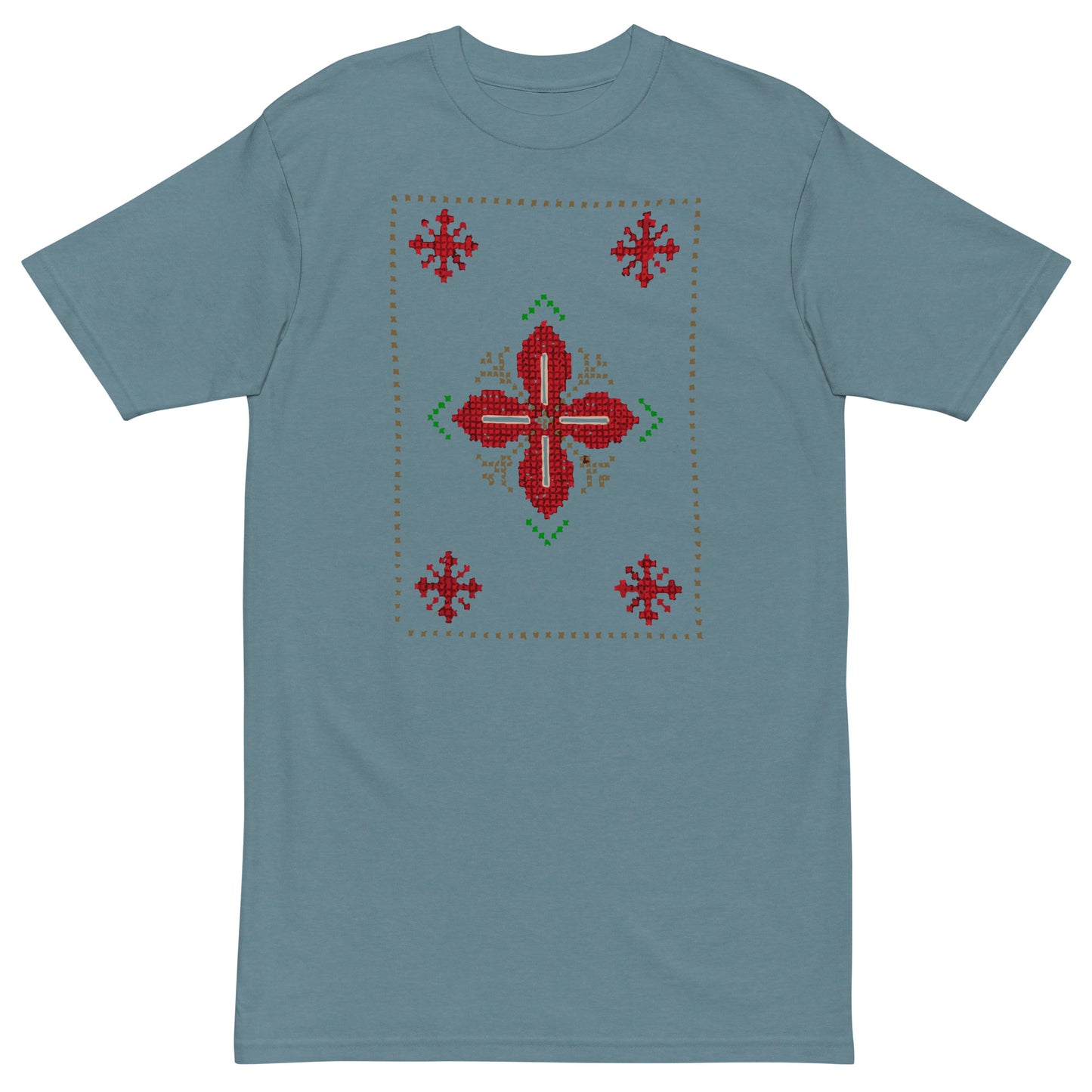 Eastern Greek patterns Orthodox #premium heavyweight #tee